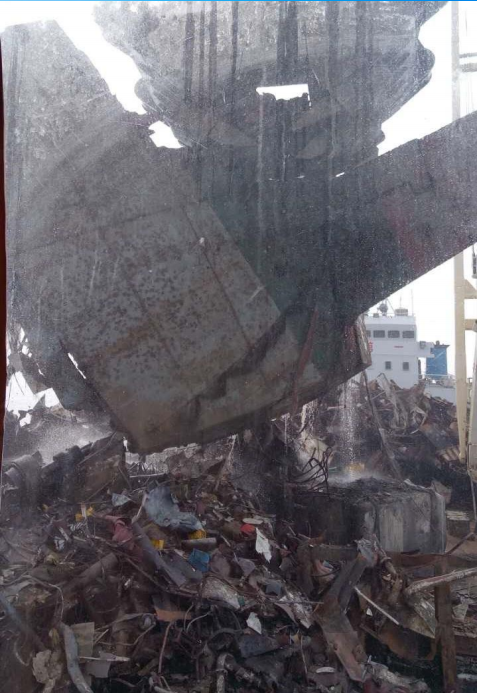 Salvage of the wreck of Myanmar Dong theien Phu silver bulk carrier